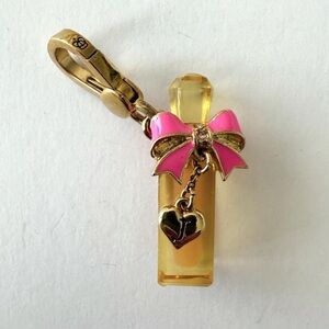 Y2K Juicy Couture Viva La Fleur Pink Bow Fragrance Charm